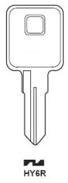 Hook 1340: Harley Davidson HY6R - Keys/Cylinder Keys- Car