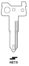 Hook 1881: RENAULT BLADES NE73I - Keys/Security Keys