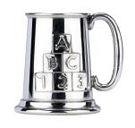 903CC Childs Tankard ABC Pewter