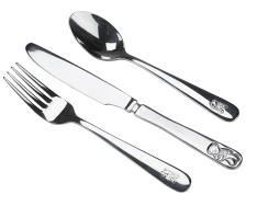 R4000 Teddy 3 Piece Cutlery Set