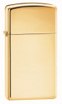 Zippo 1654B 60001177 Slim Polished Brass Plain - Zippo/Zippo Lighters