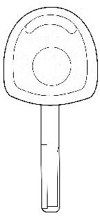 Hook 2532: TP00OP-WHP...hd = ctp545 3D=VXKC2G KMP013 - Keys/Transponder Pods