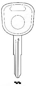 Hook 2544: TP00Ki-2P....empty transponder - Keys/Transponder Pods