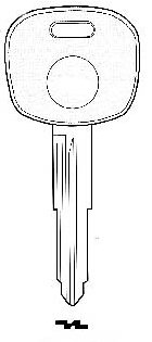 Hook 2549: TP00MiT-8dP1....empty transponder....hd = ctp557 - Keys/Transponder Pods