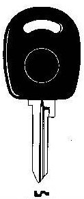 Hook 2558: TP00SKO-5P1..empty transponder - Keys/Transponder Pods