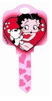 Hook 2887: B3 UL2 Betty Boop & Pudgy Fun Keys - Keys/Fun Keys