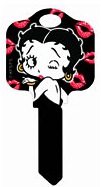 Hook 2888: B4 UL2 Betty Boop & Kisses Fun Keys - Keys/Fun Keys