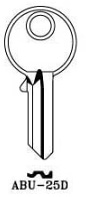 Hook 2187: jma = ABU-25 - Keys/Cylinder Keys- Specialist