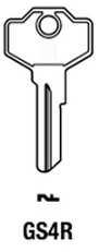 Hook 1689 : GS4R Silca - Keys/Cylinder Keys- Specialist