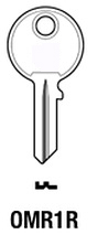 Hook 2237: OMR1R Silca - Keys/Cylinder Keys- Specialist