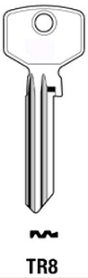Hook 2245: Silca = TR8 - Keys/Cylinder Keys- Specialist