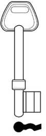 Mortice 178 Arrone GL056 - Keys/Mortice Keys