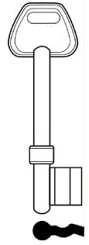 Mortice 179 Arrone GL057 - Keys/Mortice Keys