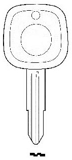 Hook 2521: TP00DAI-3P....empty transponder=CTP512 - Keys/Transponder Pods