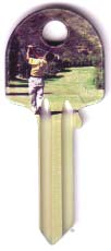 Silca Fun Key Golf UL1 Hook 2820 - Keys/Fun Keys