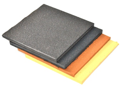 Indiana 055 Golden Rubber Sheets 51cm x 61cm Black