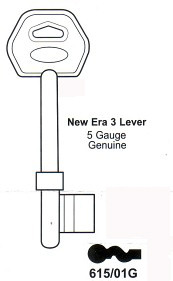 Hook 5136 JMA = 615-01 ABR HD 609-02 (5182) - Keys/Mortice Keys