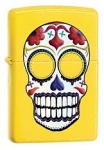 Zippo 24894 DAY OF THE DEAD SKULL, LEMON - Zippo/Zippo Lighters