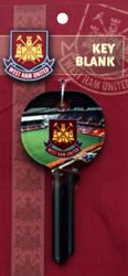 Hook 3237: S422WH West Ham Fun Keys UL2 Football keys - Keys/Licenced Fun Keys