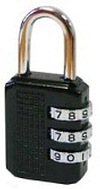 Tri-Circle Combination Padlock 30mm