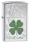 Zippo 24699 FOUR-LEAF CLOVER -THUMBPRINT - Zippo/Zippo Lighters