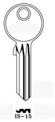 Hook 3009: jma = iS-15....F3 Errebi i17R Silca ie27r - Keys/Cylinder Keys- General