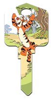 Hook 3018: D75 Disney Tigger Lets Bounce UL2 Fun Keys - Keys/Fun Keys