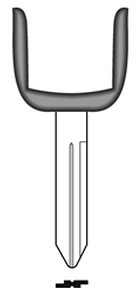 Hook 3030: CV063 Y160U - Keys/Transponder Horseshoe Blades