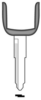 Hook 3040: CV073 MZ24U - Keys/Transponder Horseshoe Blades