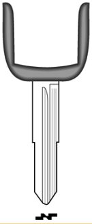 Hook 3049: CV082 SU17SU - Keys/Transponder Horseshoe Blades