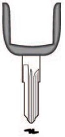 Hook 3052: CV085 VE20U - Keys/Transponder Horseshoe Blades