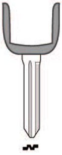 Hook3055...CV088 HY14U - Keys/Transponder Horseshoe Blades