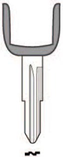 Hook 3065: CV098 DAE47U - Keys/Transponder Horseshoe Blades