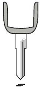 Hook 3078: CV111 V35U - Keys/Transponder Horseshoe Blades
