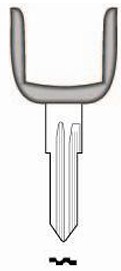 Hook 3079: CV112 VX2U - Keys/Transponder Horseshoe Blades