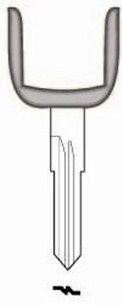 Hook 3080: CV113 RV3U - Keys/Transponder Horseshoe Blades
