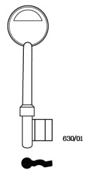 Hook 5141 ....E*S....jma = 630-1....hd = GL071 RH - Keys/Mortice Keys