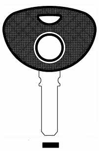 Hook 3099: TP00BM-7P..empty transponder - Keys/Transponder Pods