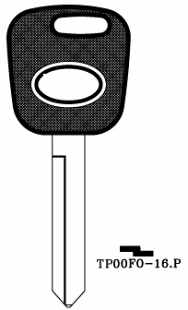 Hook 3102: TP00FO-16P..empty transponder