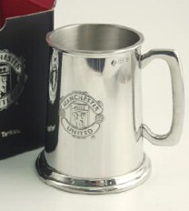 MU300 Man United Tankard Pewter