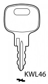 Hook 5261 window lock key jma = KWL46 H.D WL021A - Keys/Window Lock Keys