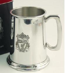 LIV300 Liverpool Tankard Pewter