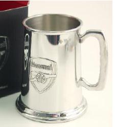 ARS300 Arsenal Tankard Pewter - Engravable & Gifts/Tankards