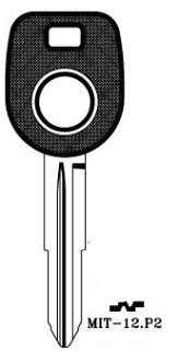 Hook 3115: TP00MIT-12P2..empty transponder = UP026 - Keys/Transponder Pods