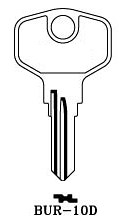 Hook 3159: JMA = BUR-10d - Keys/Cylinder Keys- General