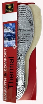 0Sovereign Thermal One size Cut to Size Insoles (pair) - Tarrago Shoe Care/Insoles