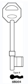 Hook 5146 ...Gridlock GLK/0 genuine 680/04 GL072 BIRCH = 772 - Keys/Mortice Keys