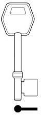 Hook 5148 Arrone 3 Lever hd copy = L401 B595anp - Keys/Security Keys