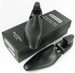 Saphir Mat Pointed Black Shoe Trees 2816