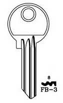 Hook 3210: jma = FB-3 - Keys/Cylinder Keys- General